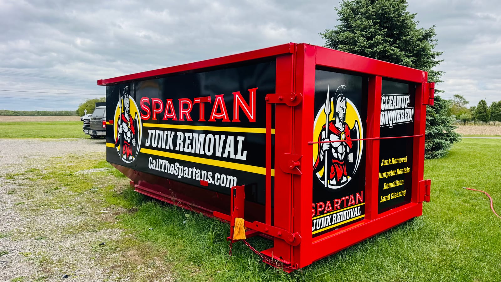 Spartan Dumpster Rental in West/Central Ohio